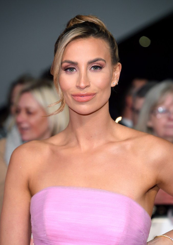  Ferne McCann rose to fame on The Only Way Is Essex and is now a TV presenter