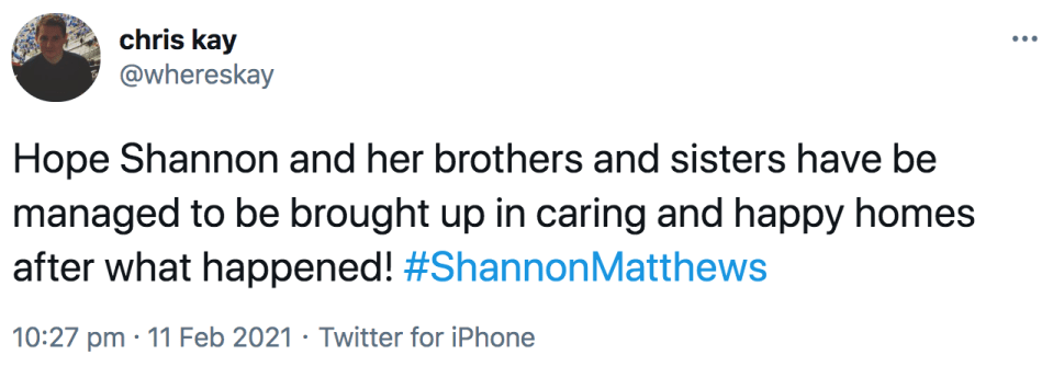 Many have shared their support for Shannon and her siblings