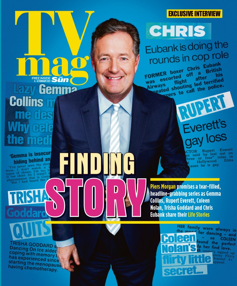 Piers' interview in the TV Mag