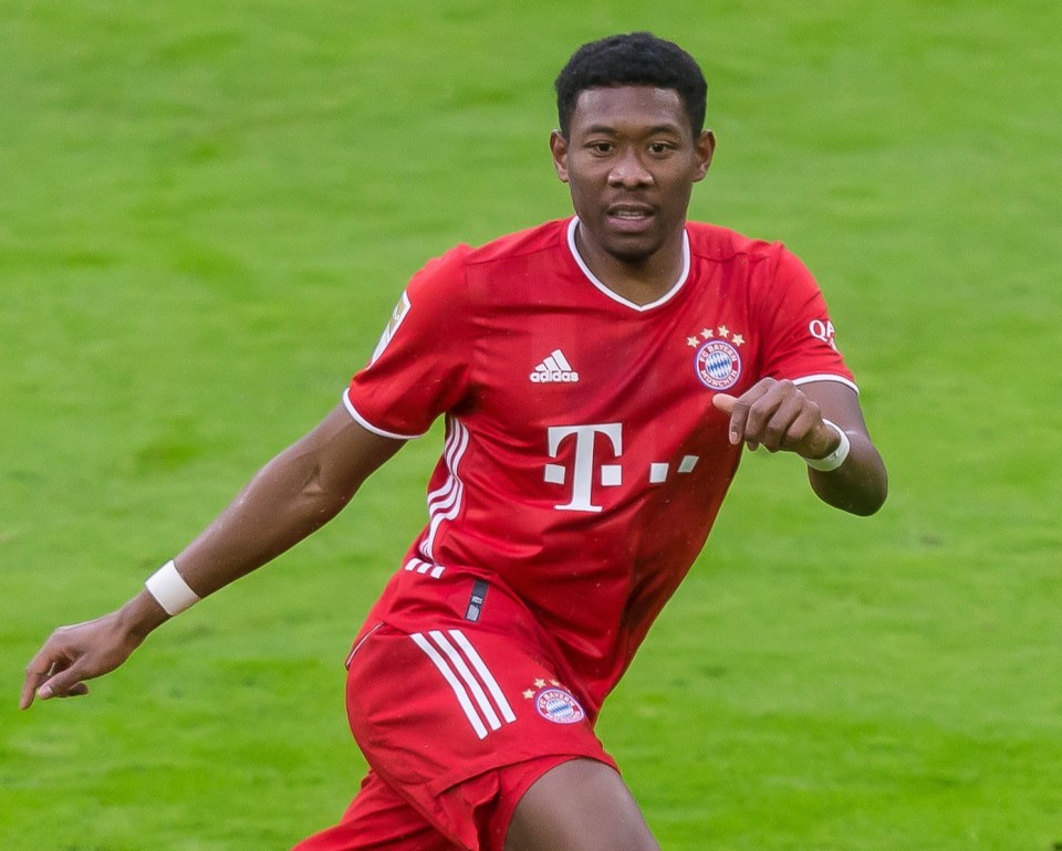 Alaba will leave the Allianz Arena this summer with a host of clubs desperate to land him