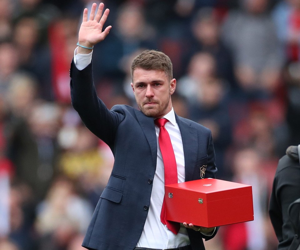 Ramsey paid an emotional farewell to Arsenal in 2019 after the club failed to tie him down to a new deal