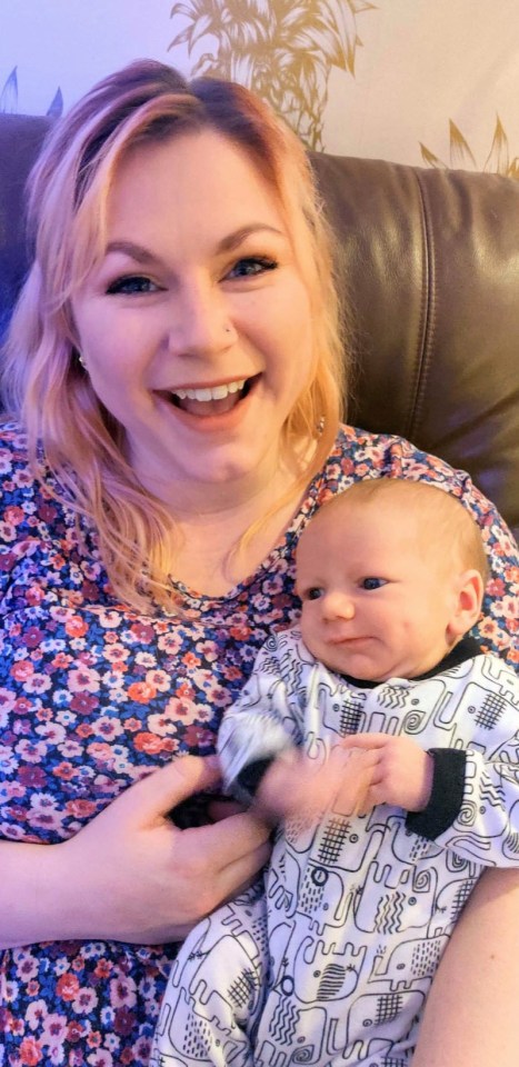 Hannah says 'letting go in the bedroom' was the key to miracle baby boy Dax