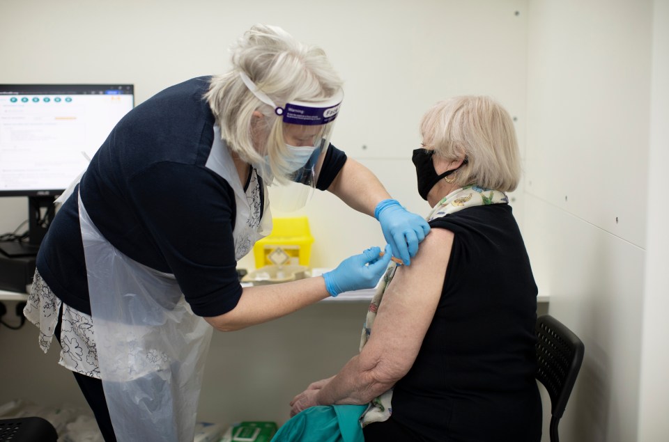 One in three adults have received their first Covid vaccine