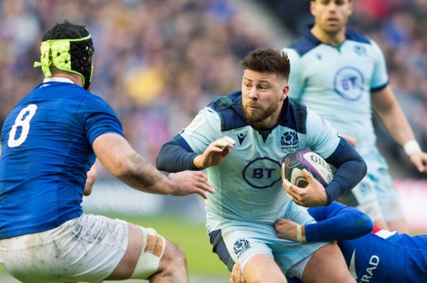 Scotland star Ali Price in action against France