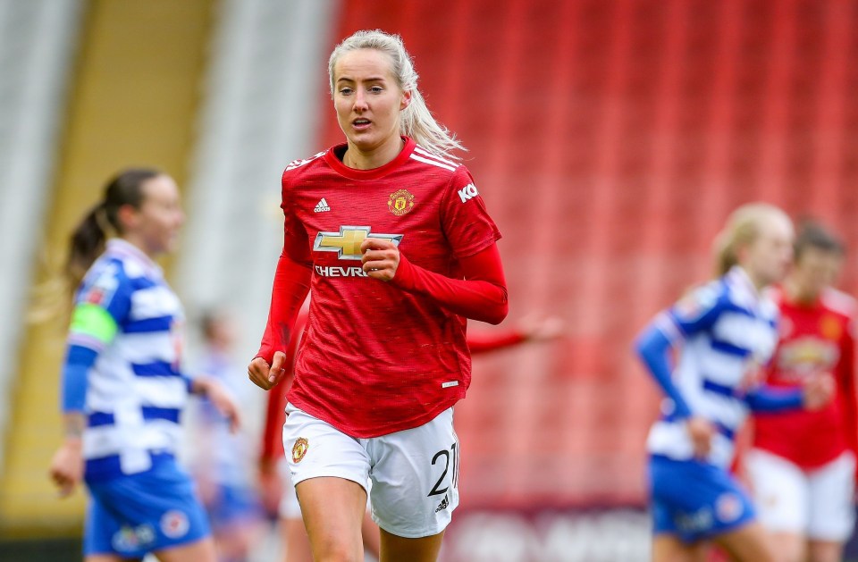 Manchester United defender Millie Turner, 24, will join the Lionesses' training camp