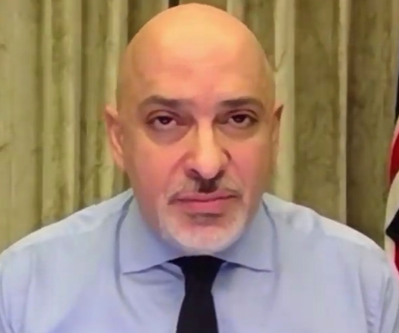 Vacines minister Nadhim Zahawi