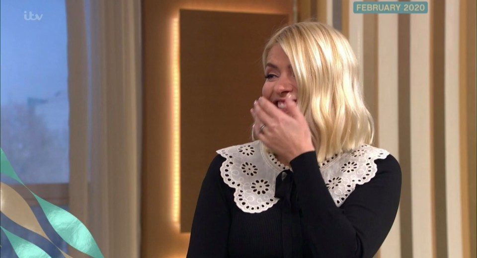 Mulhern pranked presenter Holly Willoughby