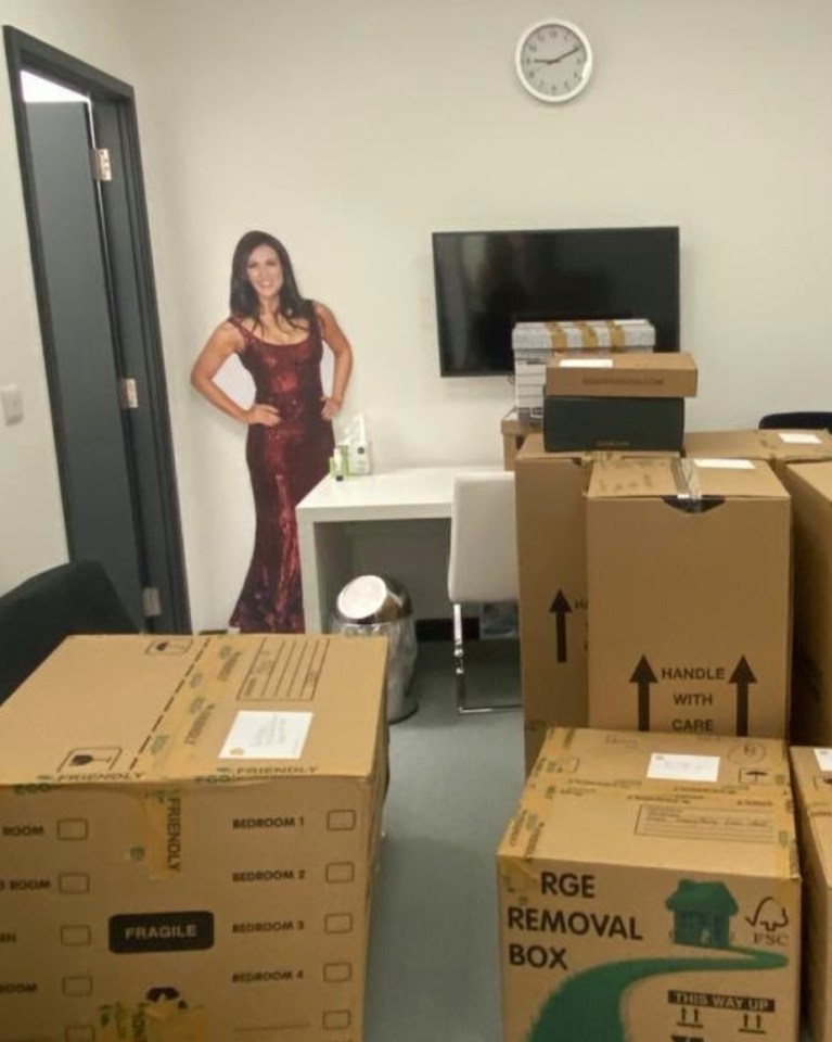 Piers Morgan took one last picture of his Good Morning Britain dressing room