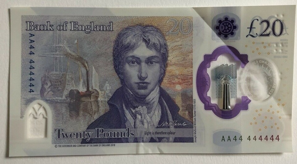 The bank note sold for just shy of 16 times its face value