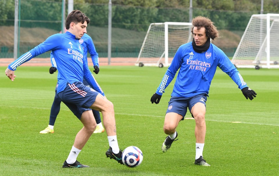 Arsenal persuaded right-back Hector Bellerin, left, to stay last summer but it looks ever more likely he will depart this summer