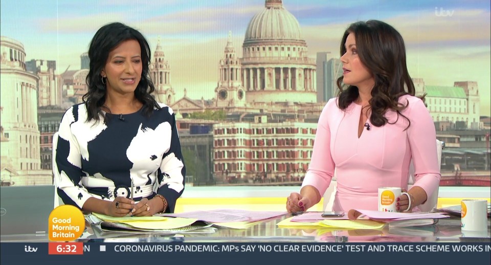 Susanna nodded as Ranvir said 'it couldn't be easy' for her to have Piers leave