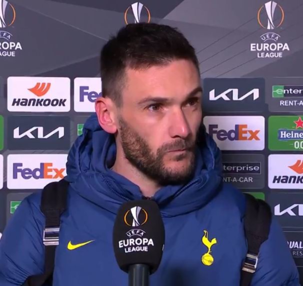 Huge Lloris pulled no punches in his post-match interview