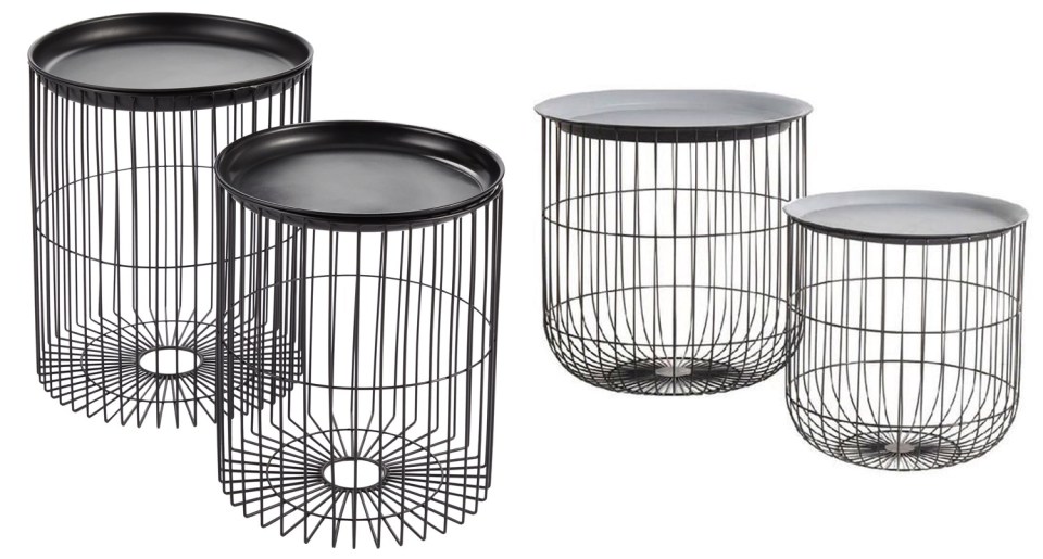 Can you tell the difference between these side tables? Asda's £30 version is left