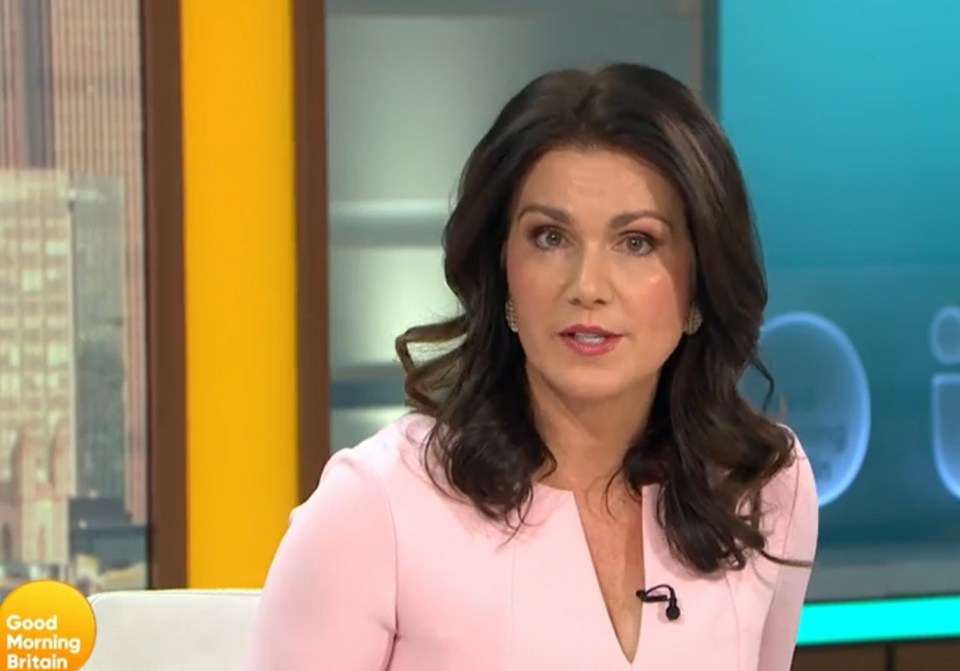 Susanna Reid paid tribute to Piers Morgan as she kicked off today's GMB