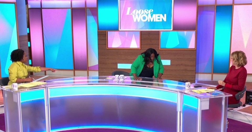 Loose Women viewers noticed weird behaviour from its hosts