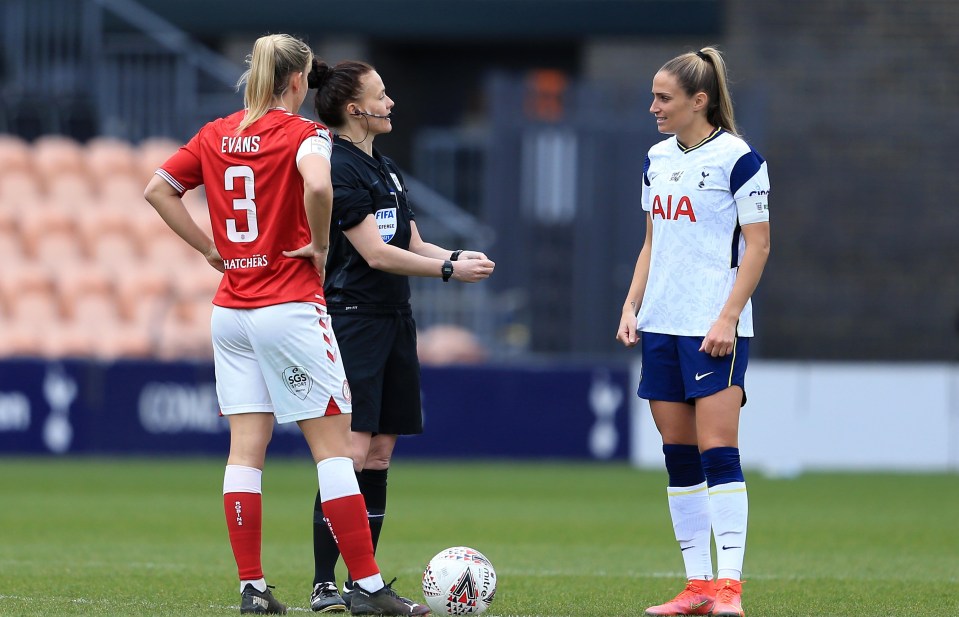 Welch's match officiating performances have led to her being added to Fifa's international list of referees