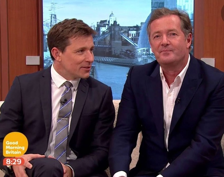 Ben Shephard is poised to take over from Piers Morgan on GMB according to reports