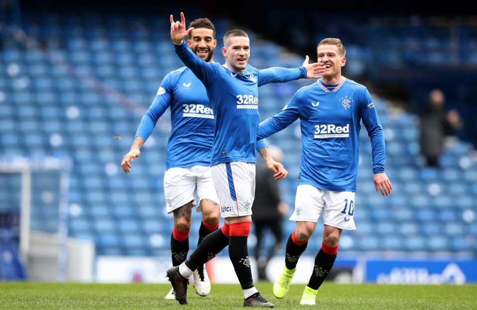 Ryan Kent set Rangers well on their way