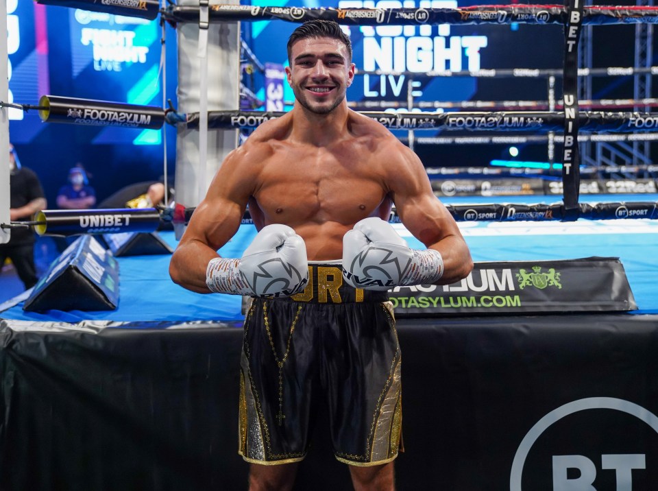 Tommy Fury has feuded with Jake Paul online