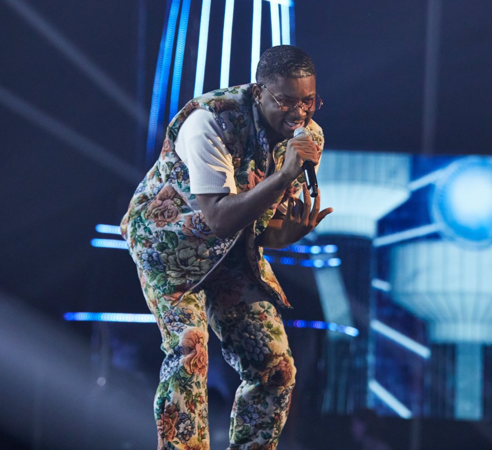 Okulaja is one of the four finalists hoping to win The Voice 2021