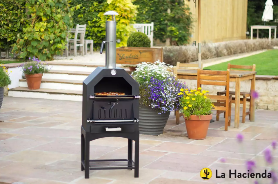  Stylish and durable, La Hacienda pizza oven will be a pizza fan's new best friend.