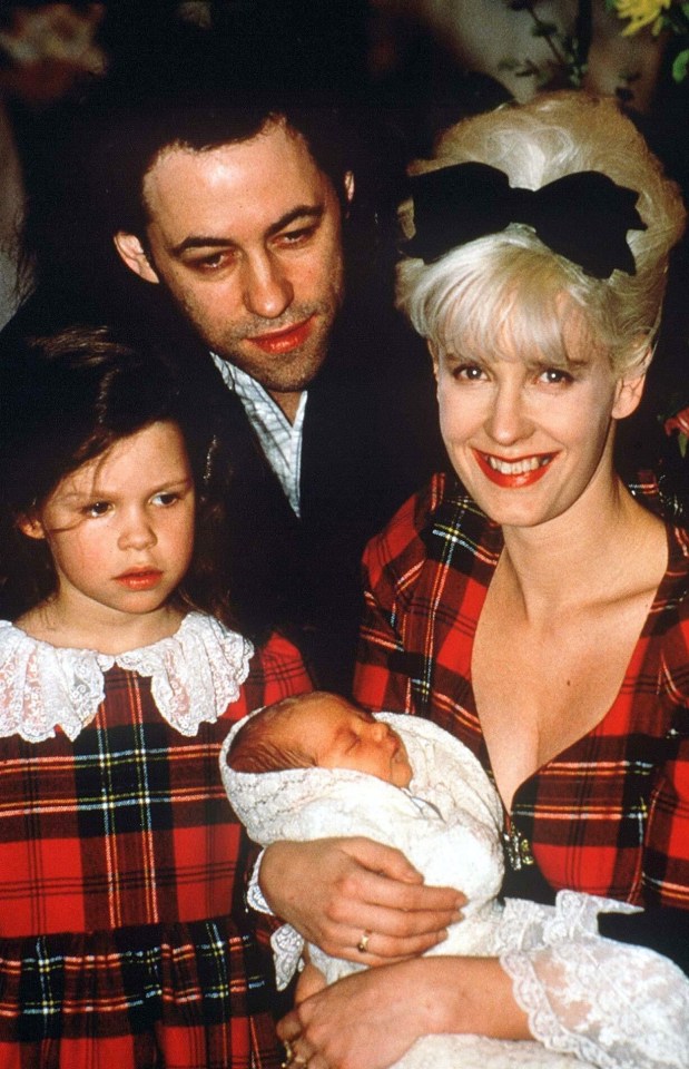 Bob and Paula with their daughters Fifi Trixibelle and baby Peaches