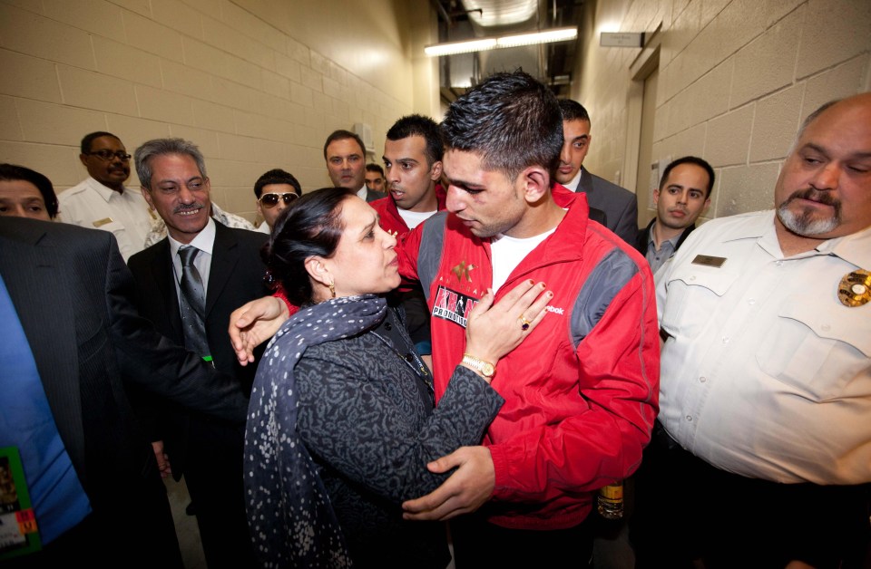 Amir Khan spoke about his mum Falak’s battle with pancreatic cancer