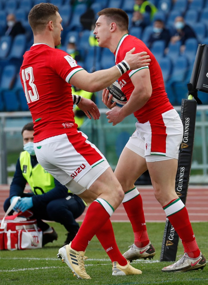 Wales couldn't be stopped as they went try-mad against whipping-boys Italy