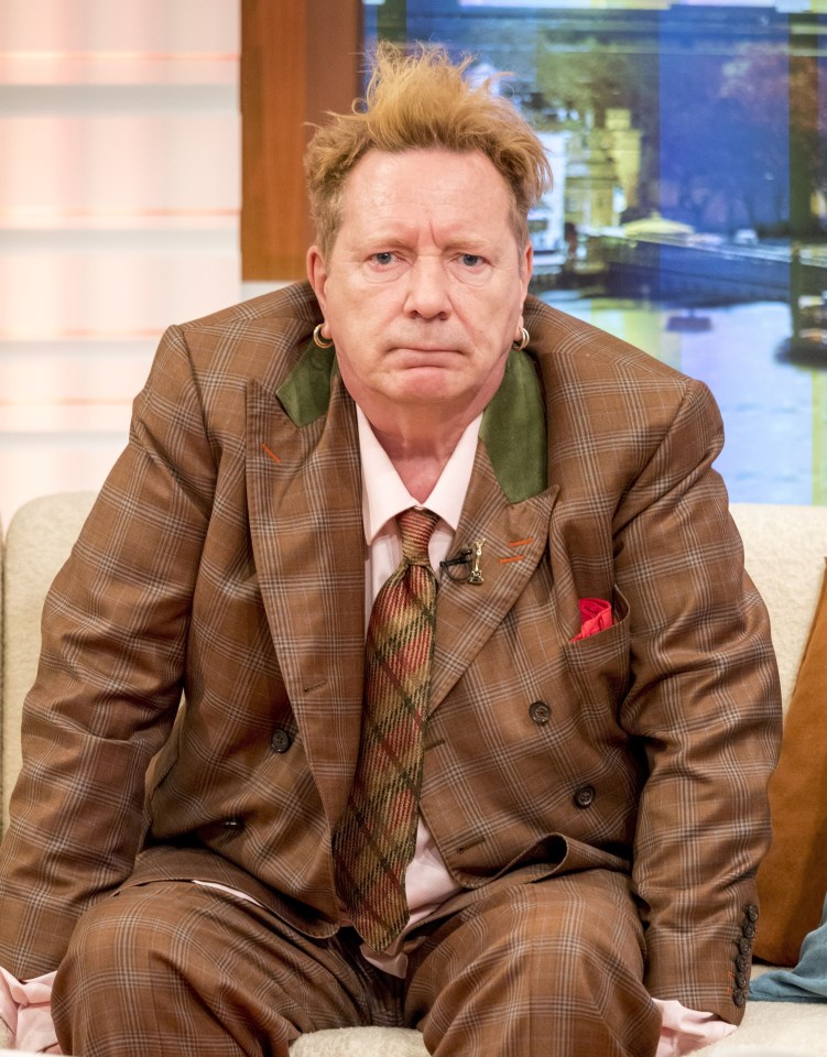 The Sex Pistols including John Lydon (pictured) are locked in a bitter dispute over royalties