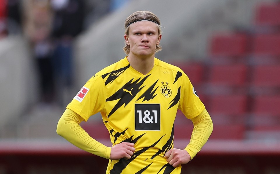 Erling Haaland is reportedly a long-term target for Manchester United