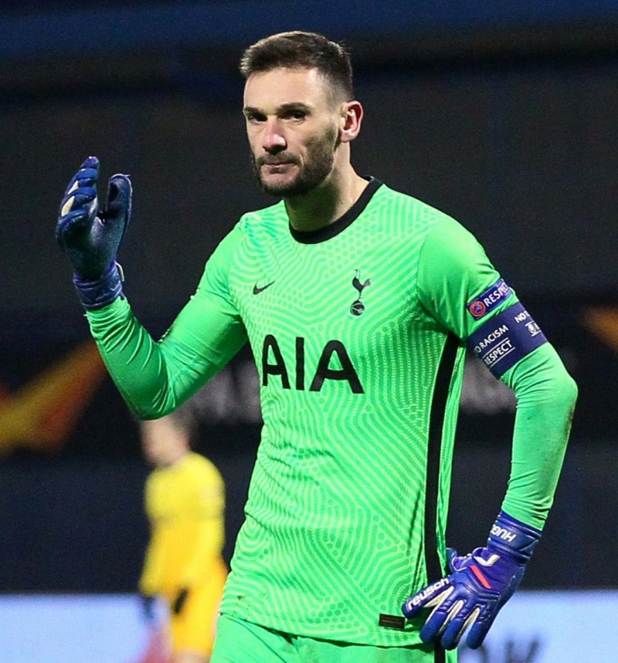 Lloris was left fuming after Spurs were dumped out of Europe