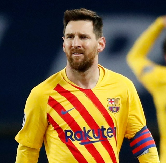 Messi's Barcelona were dumped out by PSG 24 hours after Porto advanced past Juventus on away goals