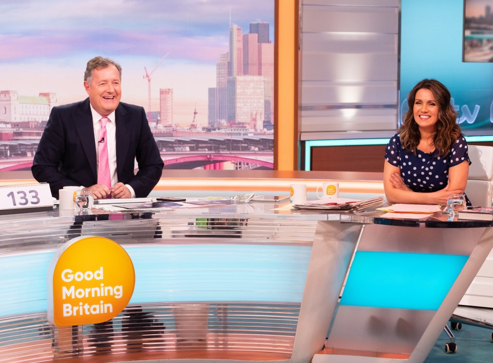 Piers broke off his presenting partnership with Susanna Reid