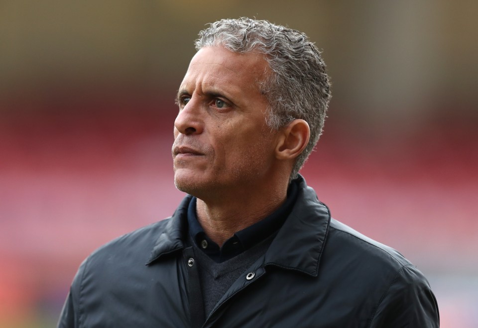 Keith Curle is still searching for his first win as Oldham boss