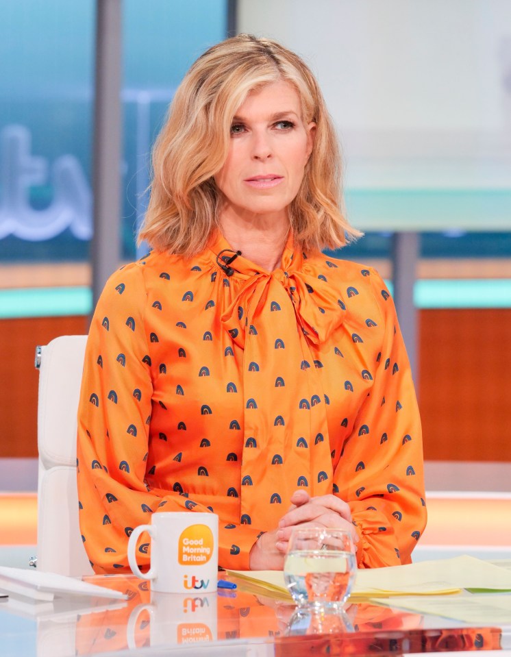 Kate Garraway is known for her work on Good Morning Britain