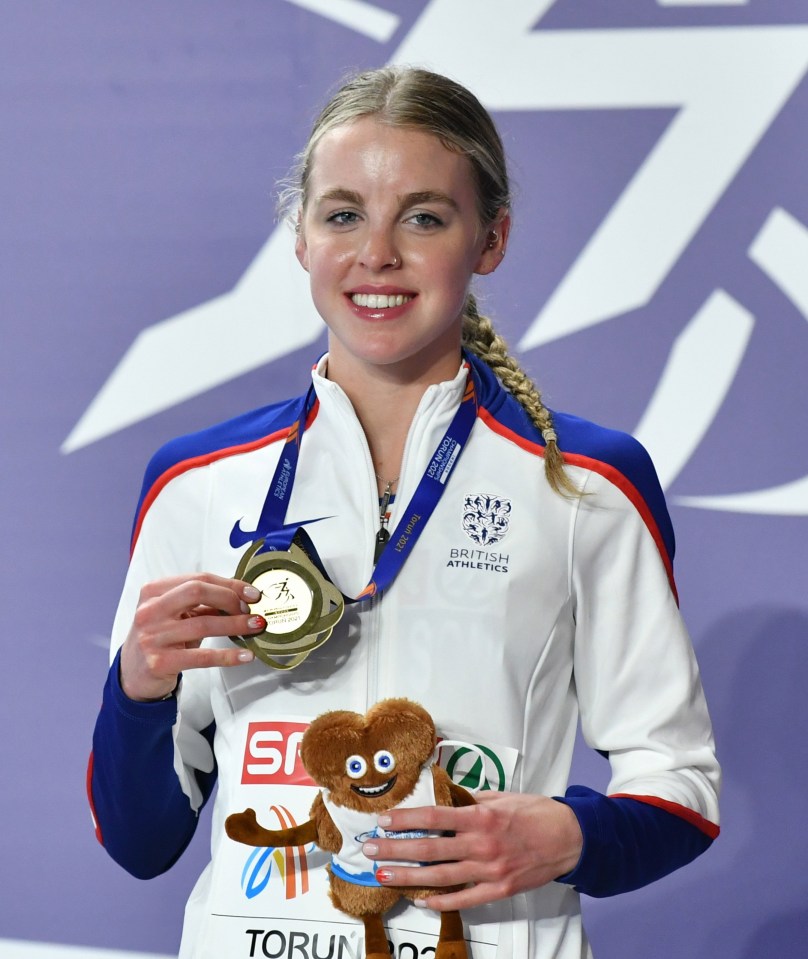 Keely Hodgkinson became European 800m champion, one of two gold medals won by Britain in Torun, Poland