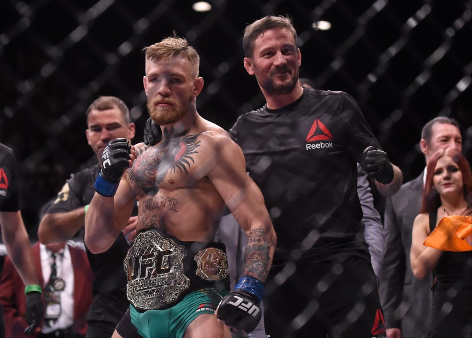 John Kavanagh reckons Conor McGregor already has a better handle of calf kicks