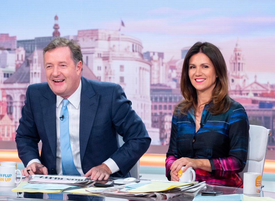 The star presenting alongside Piers Morgan