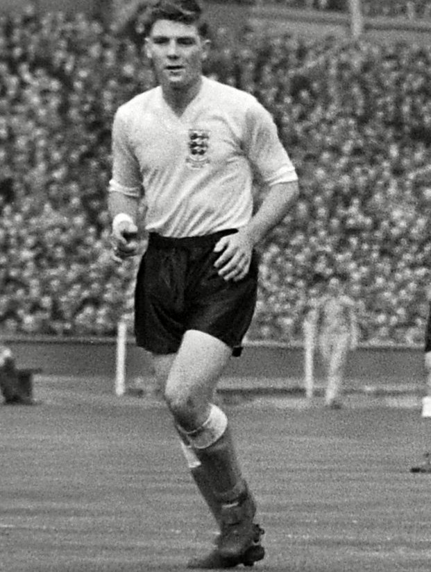 Busby Babe Duncan Edwards played 18 times for England before his death, aged just 21