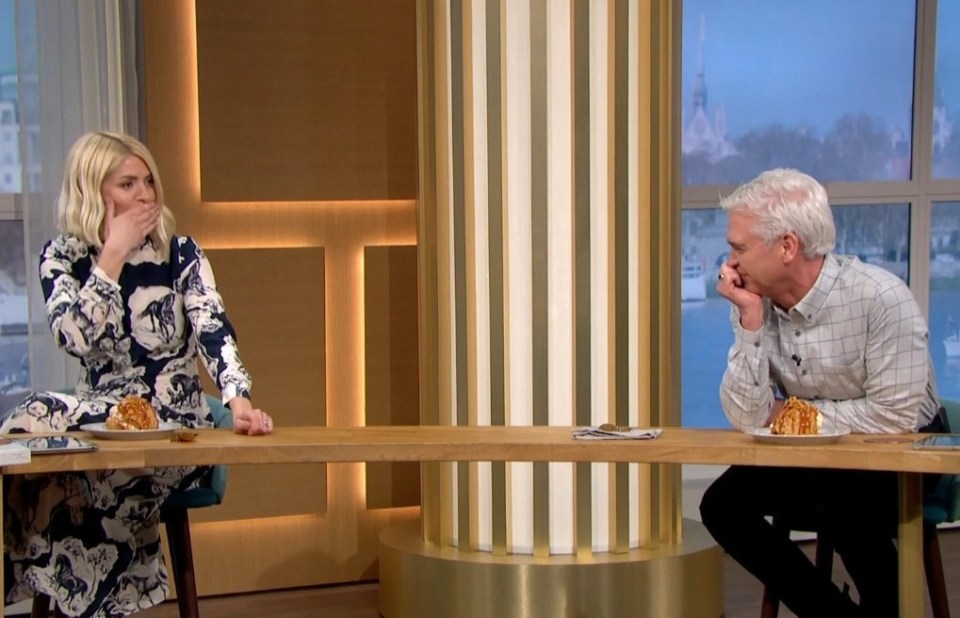 Holly Willoughby and Phillip Schofield were also accused of strange behaviour on This Morning