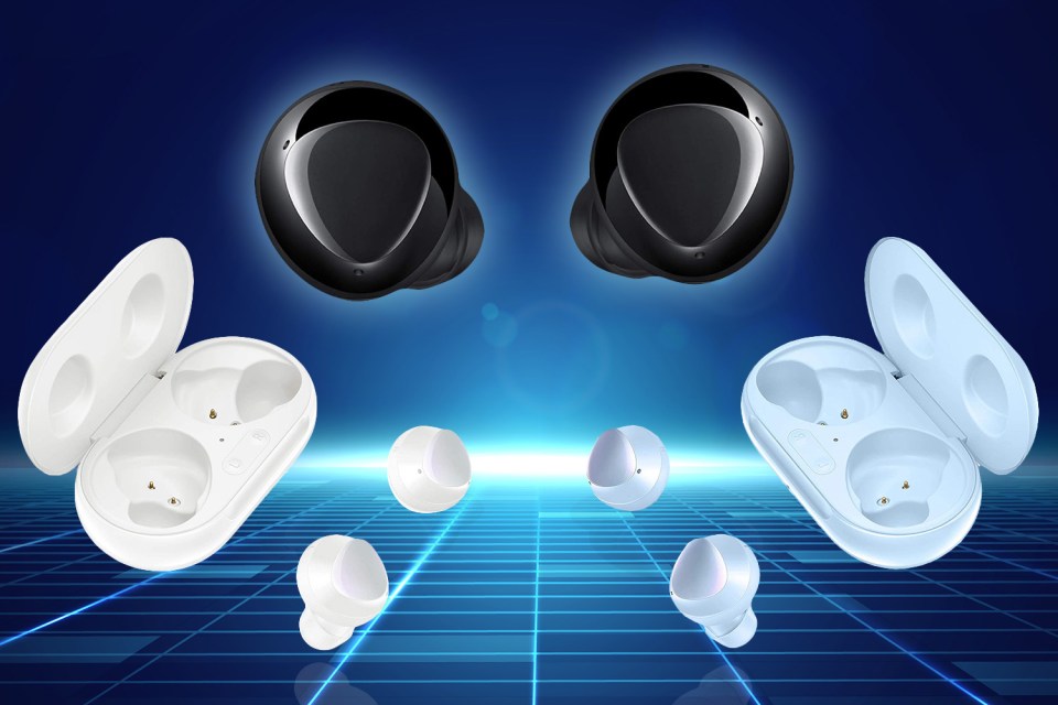 The Samsung Galaxy Buds+ come in three colours