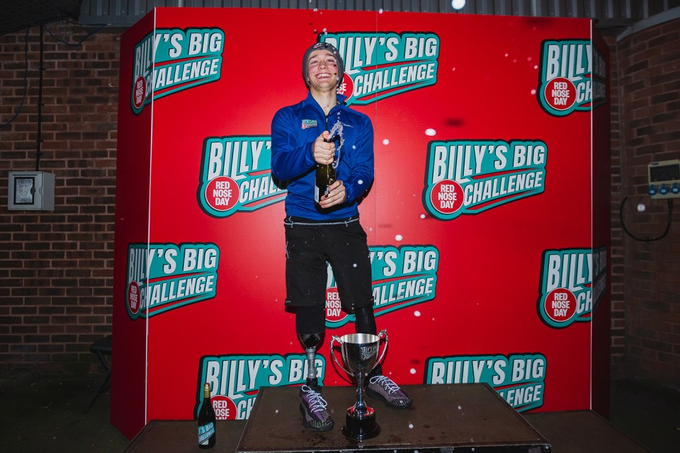 Inspirational Billy Monger has been helping Comic Relief 2021