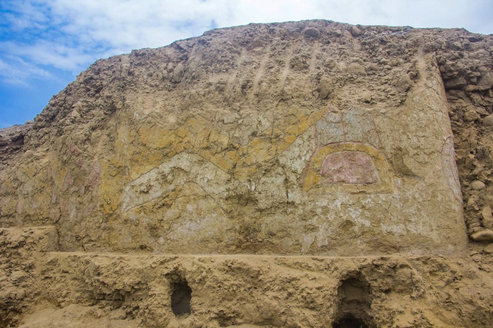 The shrine is said to show a spider god