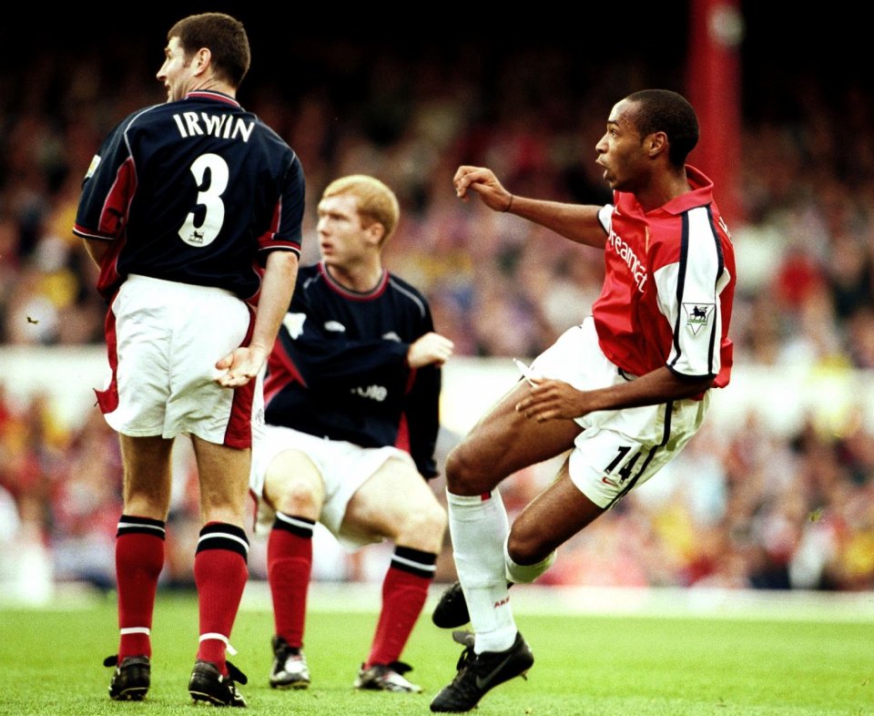 Henry's flick and cool finish against Man Utd is one of the greatest goals in PL history