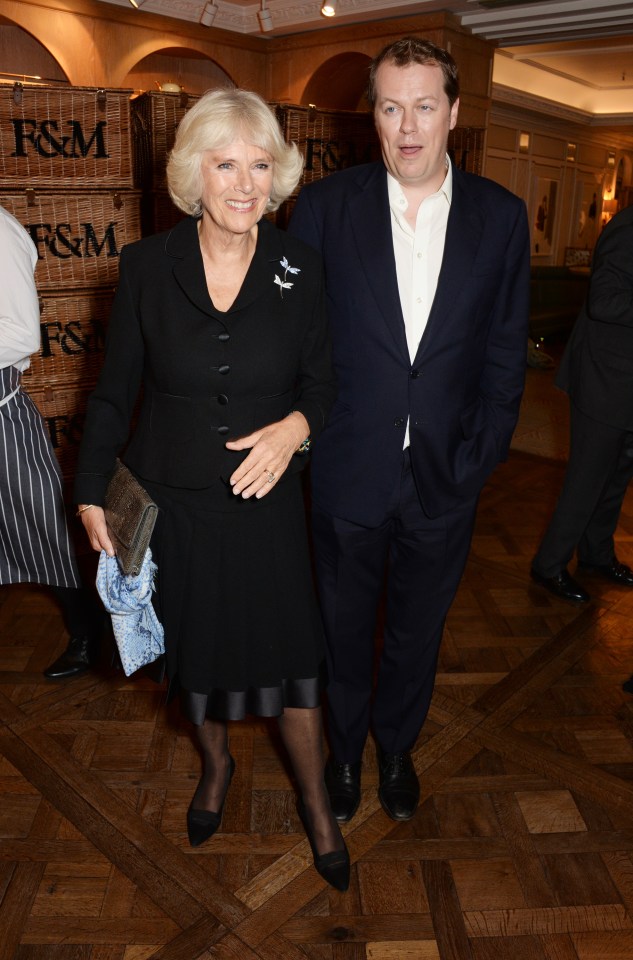 Tom Parker Bowles, pictured with his mother Camilla, has been left heartbroken following the death of his girlfriend