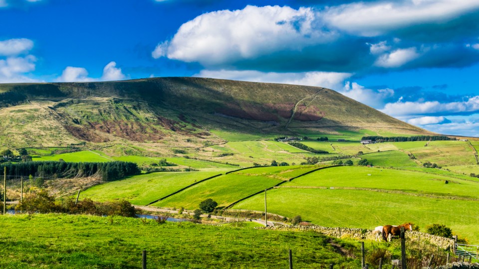 Pendle Hill is famous due to the witch trials