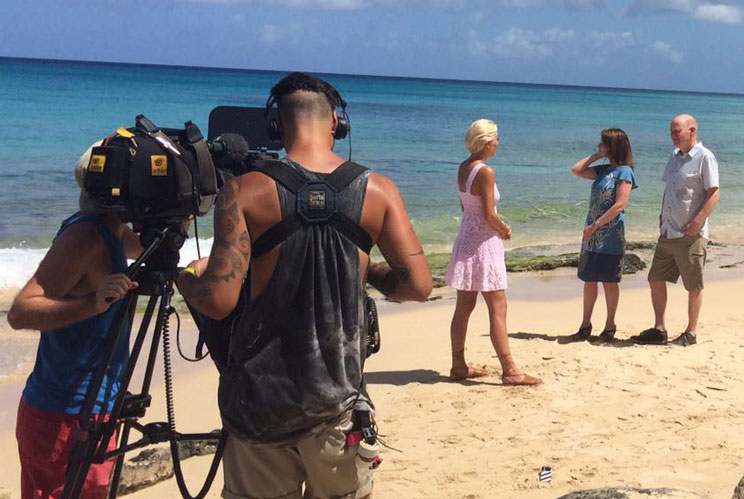 The Channel 4 show put in new social distancing measures to allow filming for the sun-soaked programme to continue