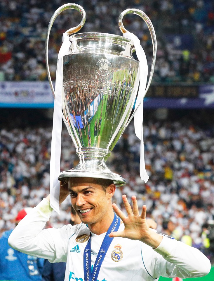 Cristiano Ronaldo enjoyed years of silverware success at Real Madrid