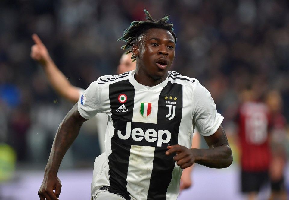 Juventus want to bring Moise Kean back to to the club this summer, say reports