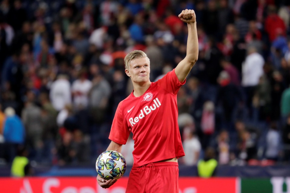 It all started for Erling Haaland with a hat-trick past Genk